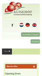 Mobile Screenshot of alisehof.de